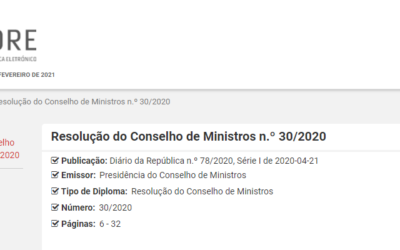 Plano de Acção para a Transição Digital.